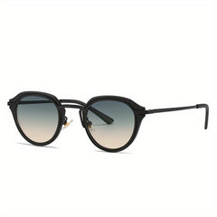 Metal Round Frame Sunglasses UV400