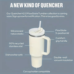 200ml Portable Car Cup Stainless Steel Water Cup Vacuum Insulated Cup with Straw