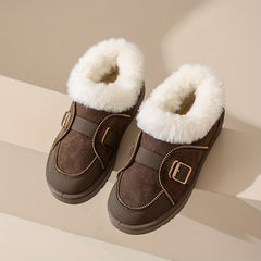 Women's Non Slip Snow Shoes Comfortable Warm Thick Bottom Shoes