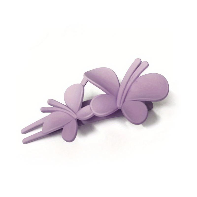 Frosted Butterfly Hair Clip Vintage Barrette Women Hair Accessories
