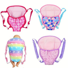 Adjustable Doll Carrier Backpack for 17-18 Inch Dolls
