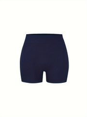 3 Pack Plus Size Sports Shorts Set Women's Plus High Waisted Workout Shorts