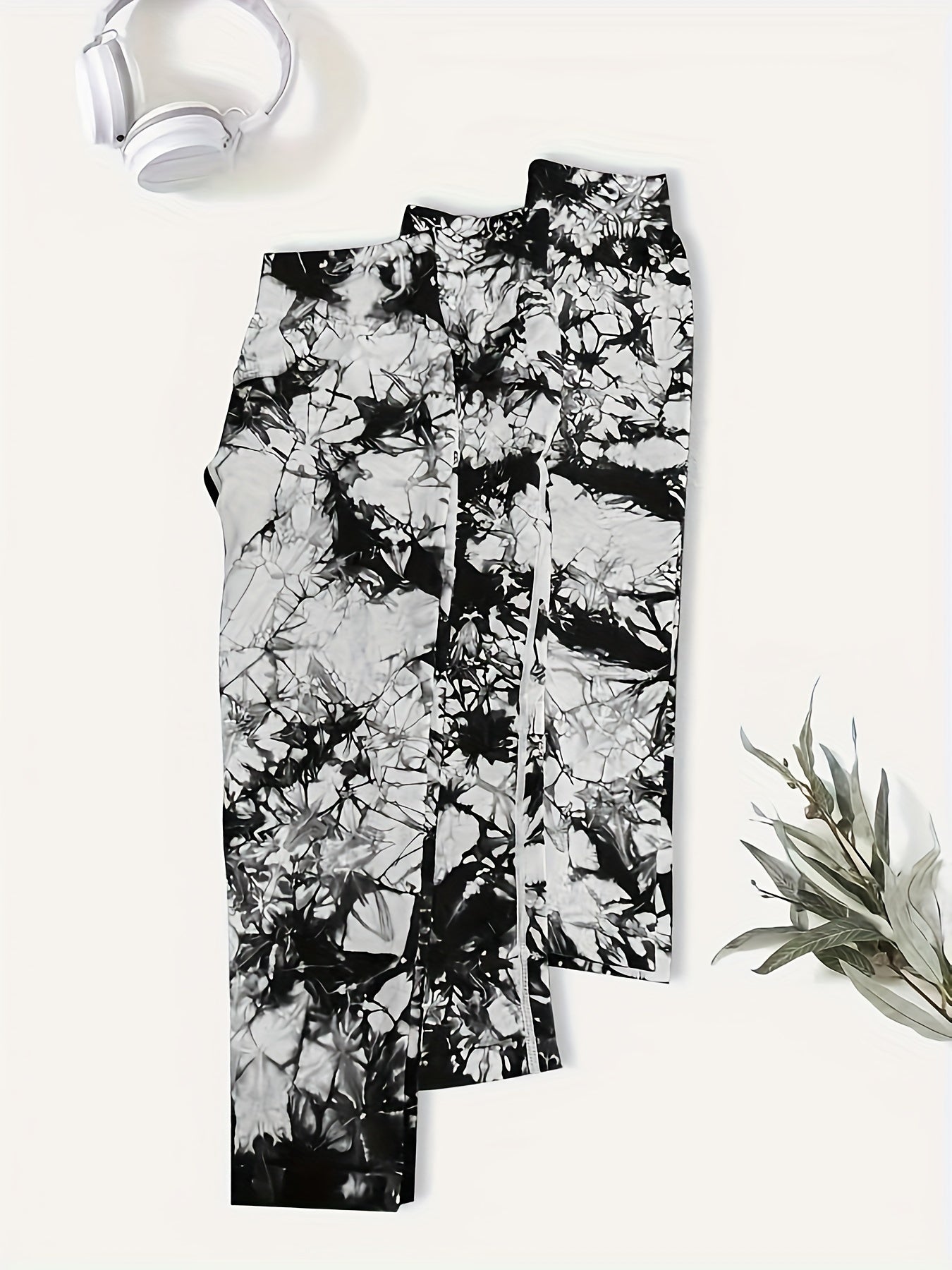 Tie Dye High Waist Yoga Leggings for Women