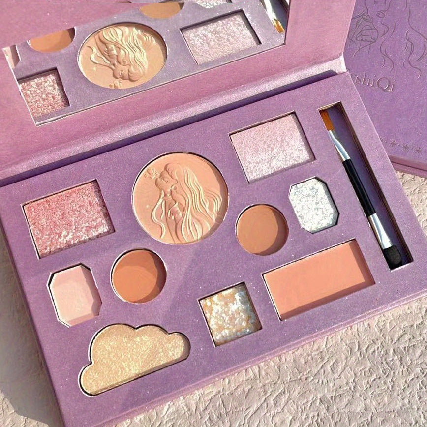 Embossed Angel Eyeshadow Palette Matte & Pearly Finish