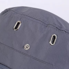 Men's Breathable Bucket Hat Sun Protection for Fishing Hiking Travel