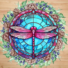 Dragonfly Stain Sun Catcher Window Christmas Gift Home Decor