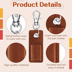 Handwriting Pen Case Leather Doctor Nurse Pen Holder Nurse's Gift