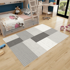 Fluffy Faux Wool Area Rug Non-slip Large Carpet for Living Room Bedroom