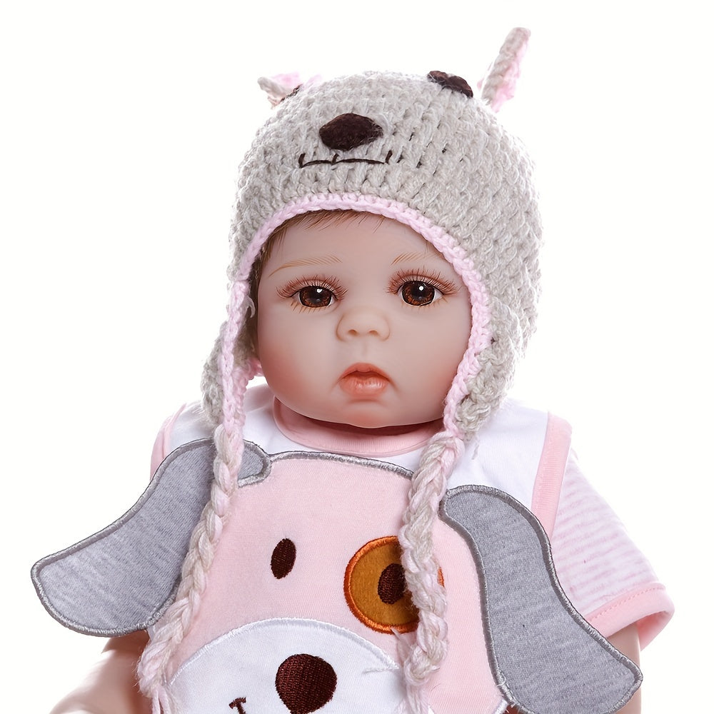 Full Glue Simulation Baby Reborn Doll Boy Girl Bath Toy