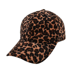 Leopard Print Baseball Cap Unisex Trucker Hat