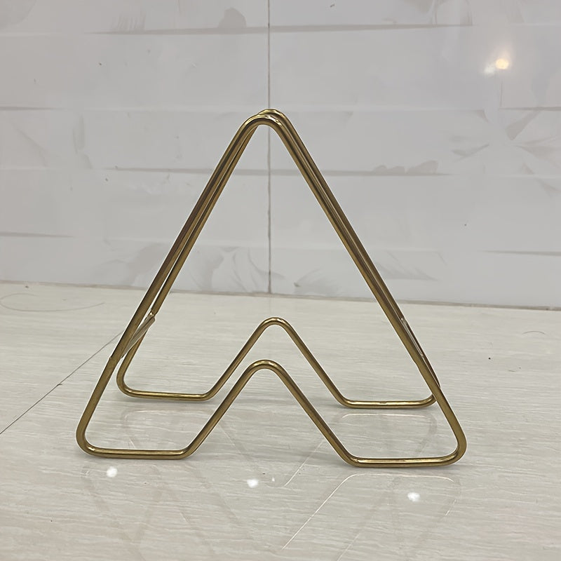 Stainless Steel Bowl Plate Rack Cutlery Rack Triangle Storage Rack