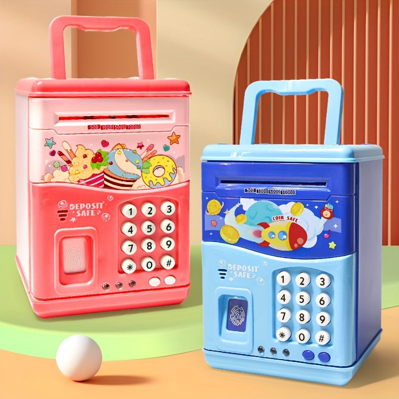 Induction Piggy Bank for Kids Safe with Password