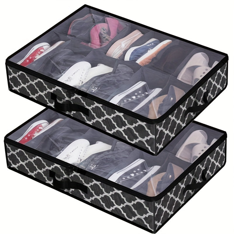 Underbed Storage Bag Clothes Organizer Foldable Container