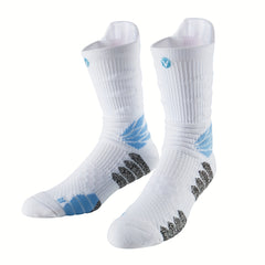 Maple Pattern Basketball Sports Socks