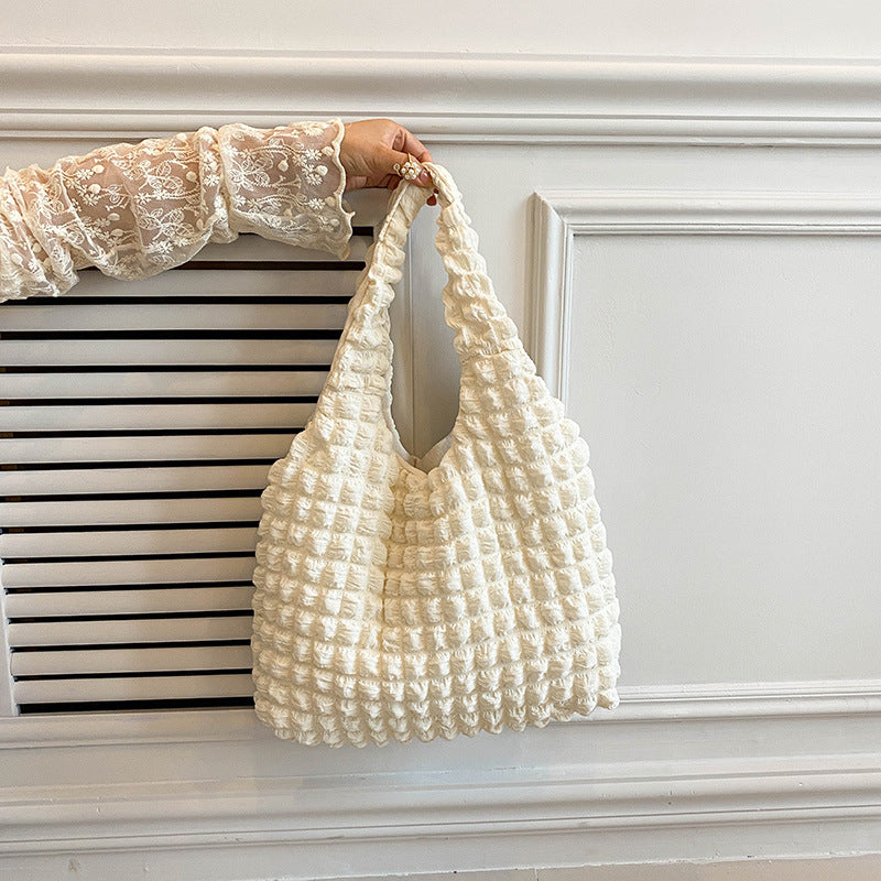 Cloud Bubble Tote Bag Foldable Shoulder Bag Mommy Bag