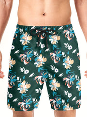 Flamingo Drawstring Swim Trunk Men's Board Shorts