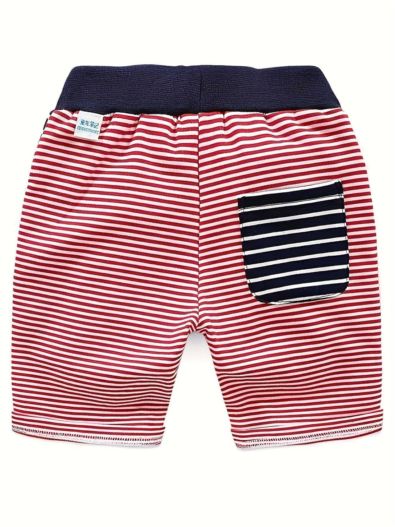 Boys Striped Comfortable Shorts for Summer Outdoor