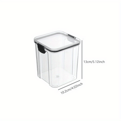 Airtight Food Storage Containers Keep Cereal Rice Pasta Flour & Sugar Fresh