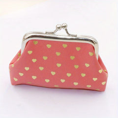 Cartoon Heart Pattern Coin Purse Bag Key Bag Money Bags
