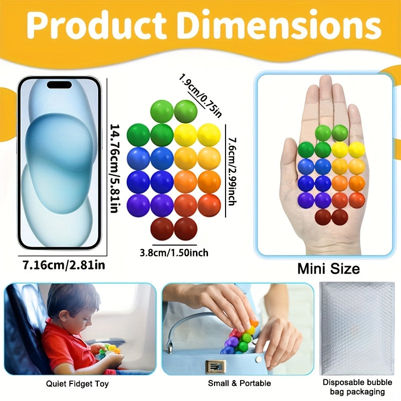 20pc Sensory Fidget Toys for Autistic Children - Autism Toys for Toddlers
