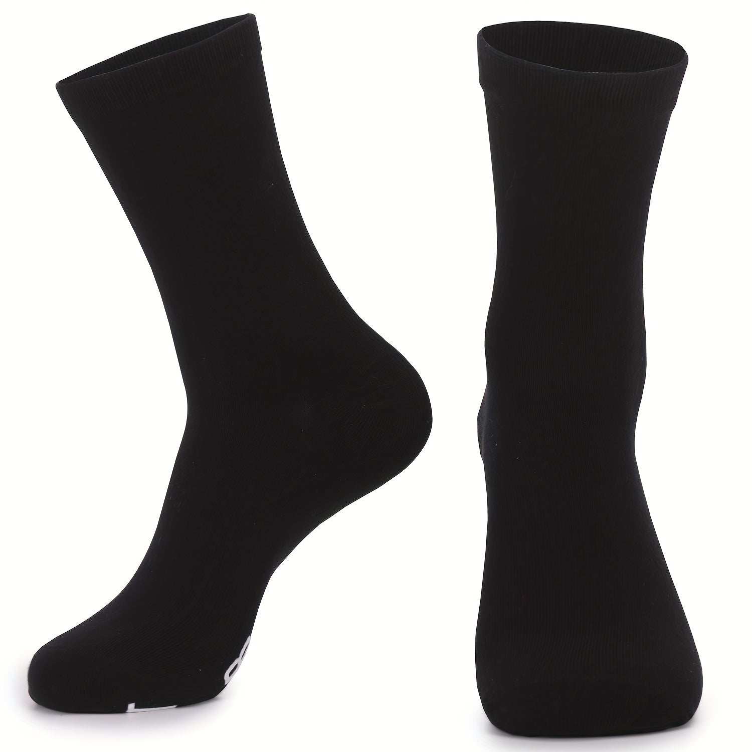Men's Novelty Non Slip Bottom Rubber Graphic Crew Socks For Autumn Winter