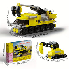 146pcs City Engineering Vehicle Building Blocks Construction Toys Set Excavator