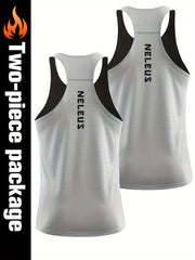 Men's Quick Dry Tank Top Breathable Sleeveless Shirt