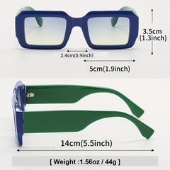 Men's Square Blocking Sunglasses