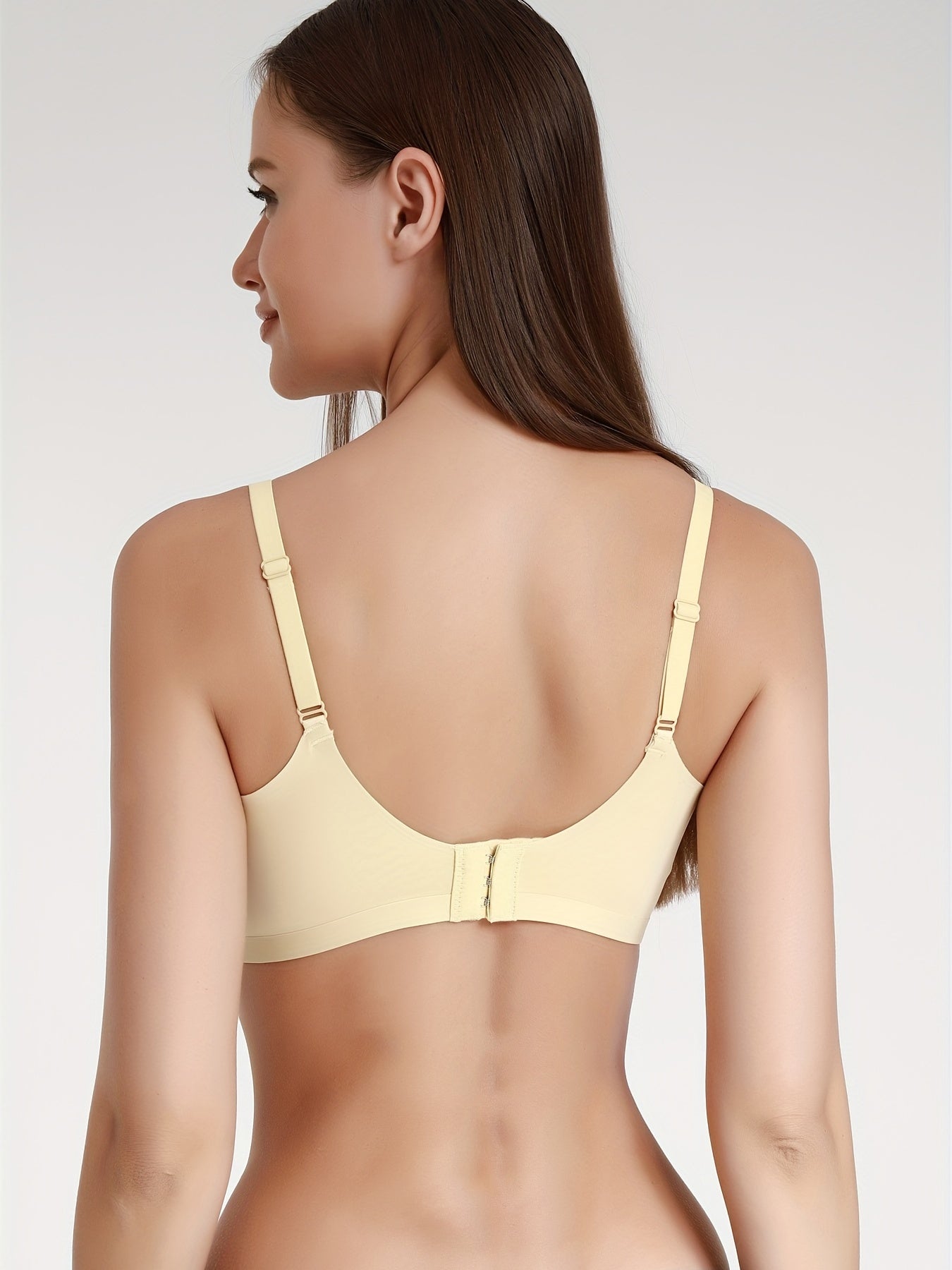 Women's Soft Lace Wireless Push Up Bra