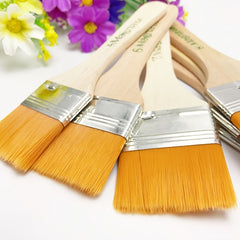 12pcs Nylon Bristles Painting Board Brush Set - Barbecue Art Brush