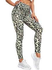 Leopard High Waist Yoga Leggings for Women