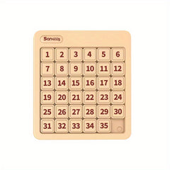SANSE Magnetic Number Puzzle 6x6 7x7 8x8 3D Rounded Corners Sliding Mechanism