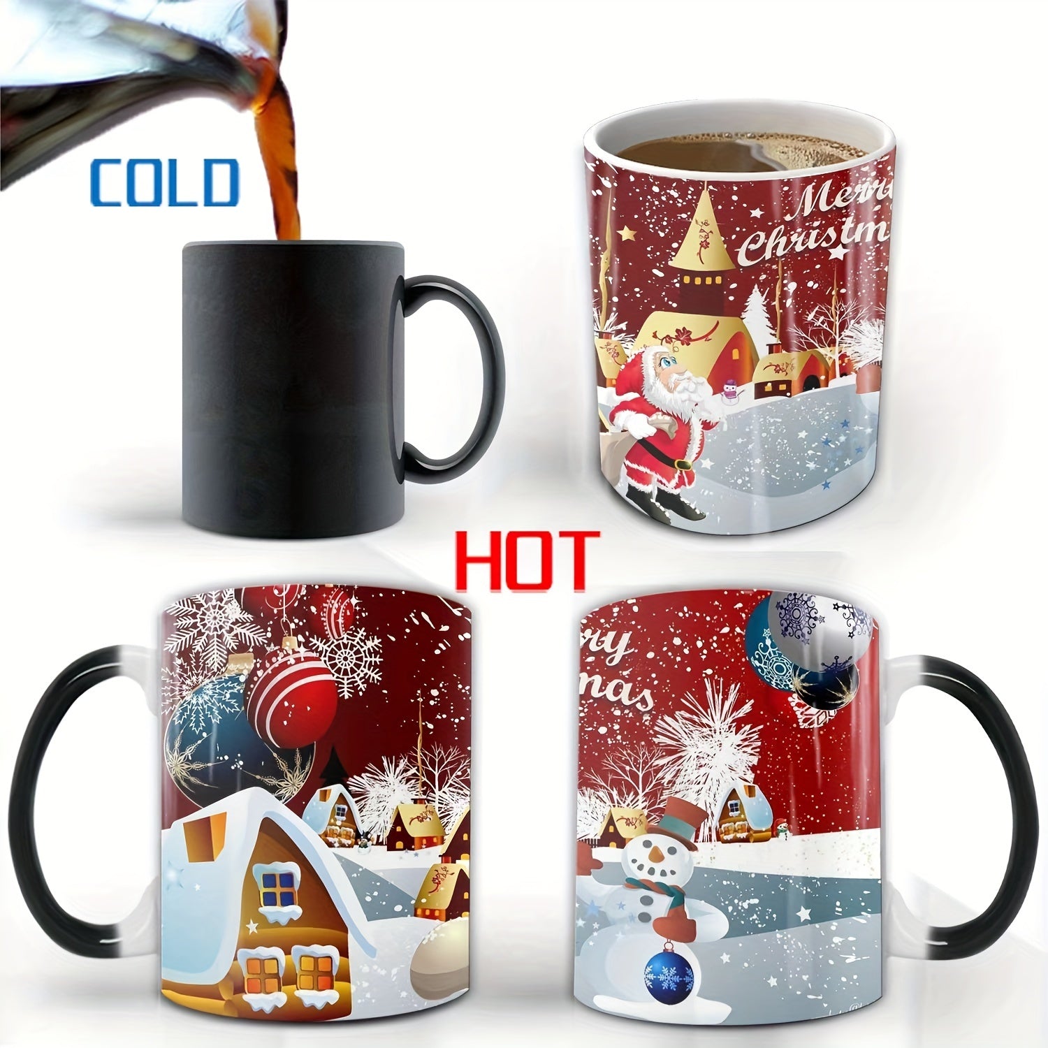 Color Changing Ceramic Magic Coffee Cup
