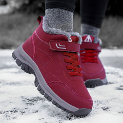 Plush Lined Snow Boots Waterproof Lightweight Winter Shoes