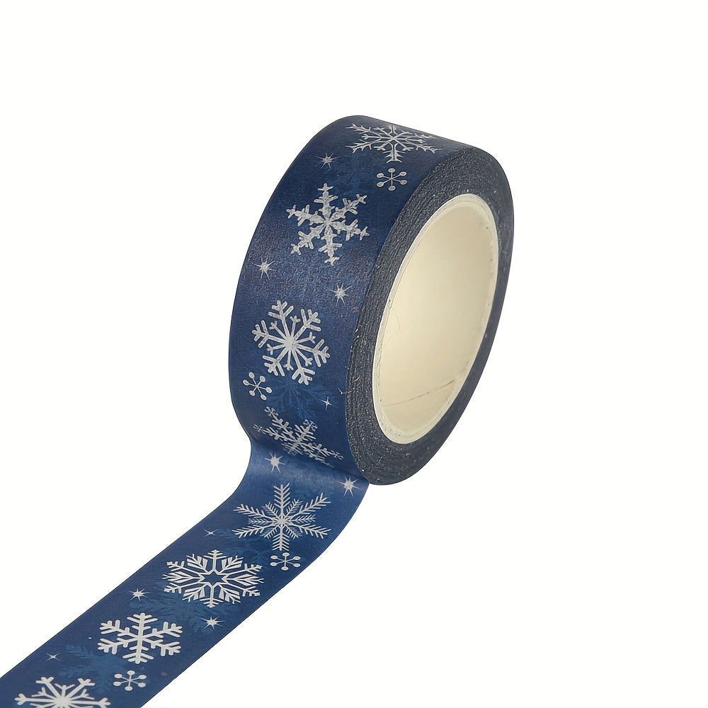 Christmas Washi Tape Snowflake Pattern Decorative Tape