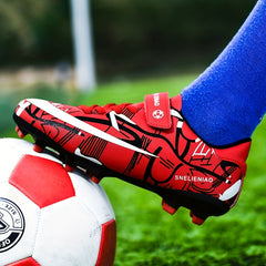 Kids Soccer Cleats Lightweight Sport Shoes Boys Girls