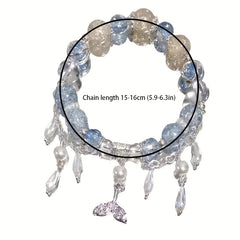 Mermaid Bracelet Small Beads Sweet Temperament Niche Hand Decoration