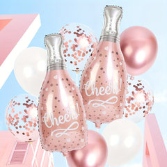 9pc Champagne Beer Balloon Set for Party Decorations