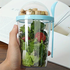 Leakproof BPA Portable Breakfast Bottle With Spoon