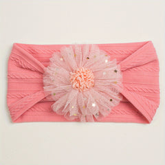 Mesh Flowers Headband for Baby Girls