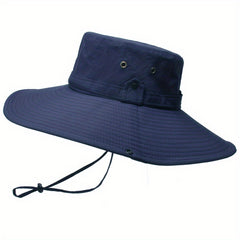 Men's Waterproof Mountaineering Hat Anti UV Sun Wide Brim Caps