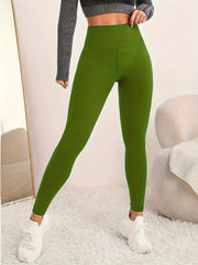 Solid Seamless High Stretch Skinny Tight Pants for Yoga Running