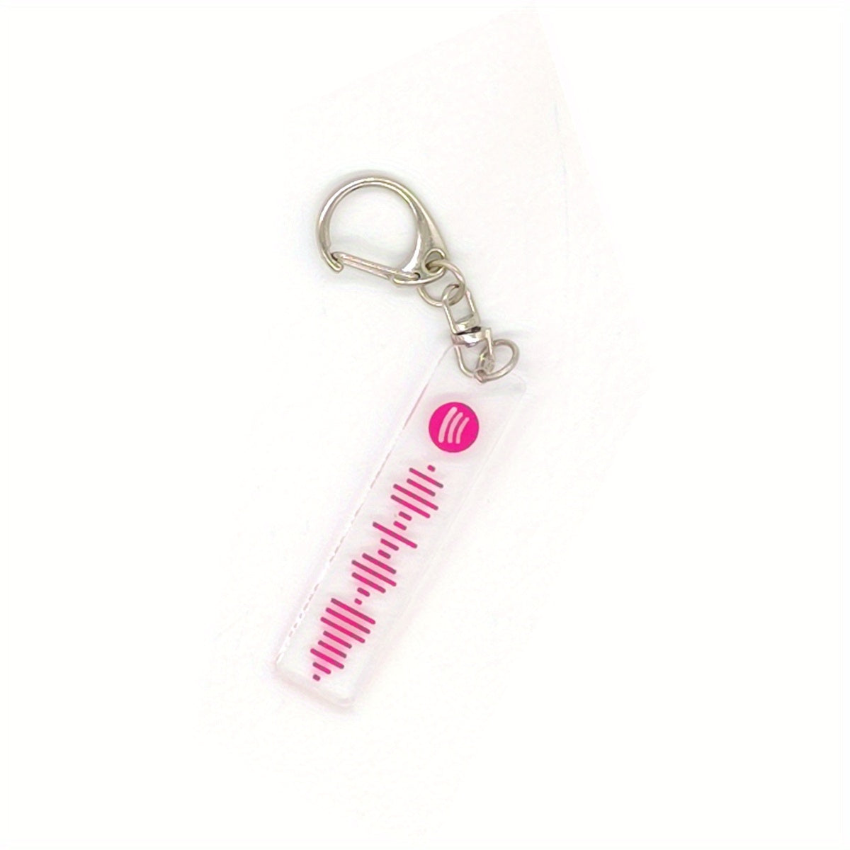 Music Sound Wave Acrylic Keychain for Fans
