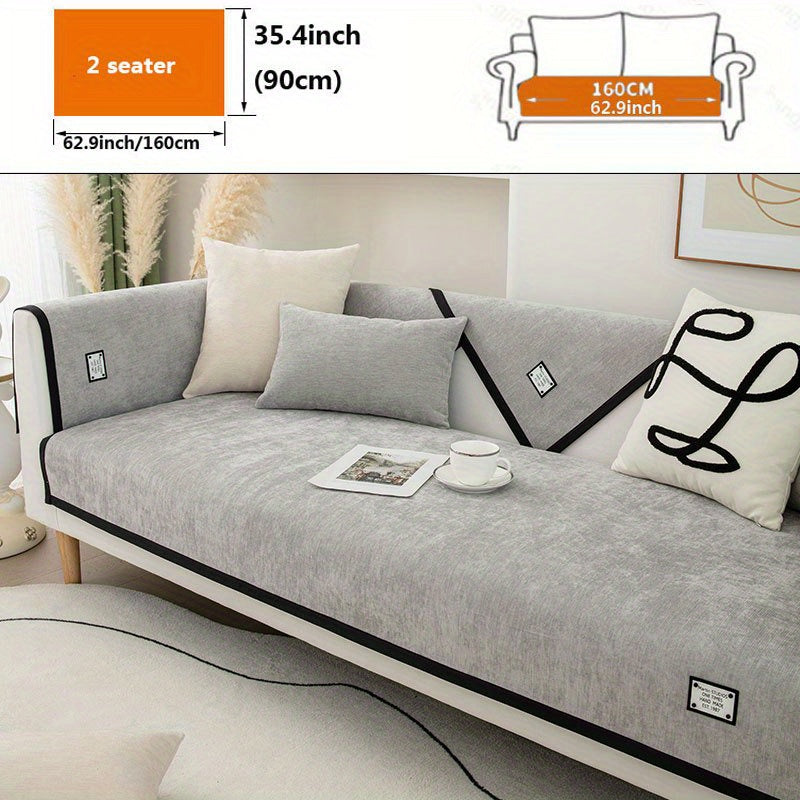 Pet Friendly Sofa Cover Fabric Protector for Home Decor Bedroom Living Room