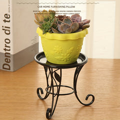 Mini Desktop Flower Rack Iron Art Succulent Flower Rack