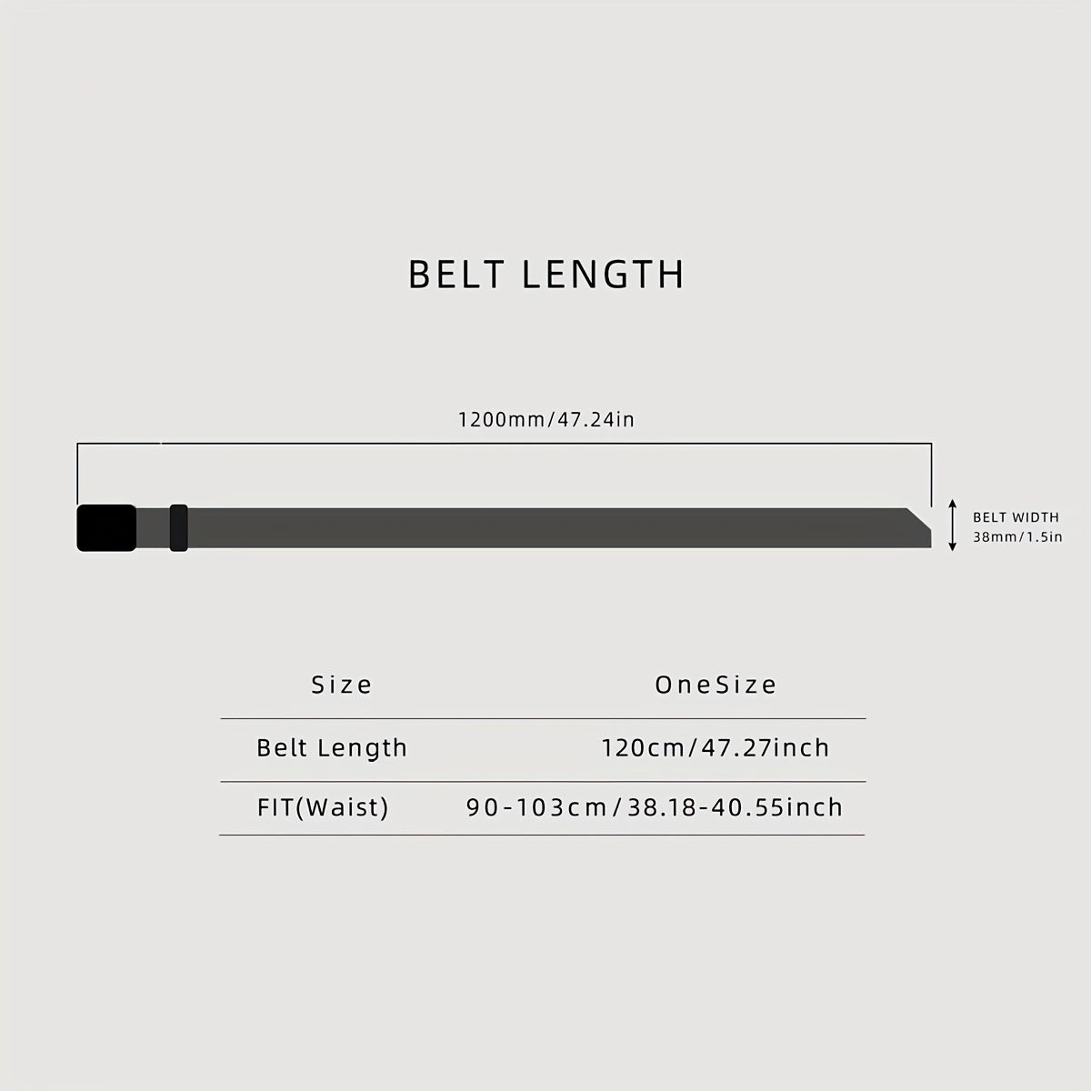 Men's Nylon Automatic Belt Canvas Webbing Tactical Belt