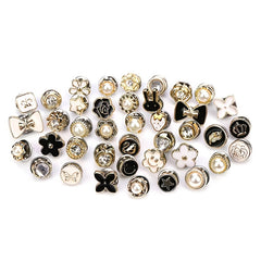 40pcs Anti Exposure Buckle Removable Button for Women Shirts Dresses
