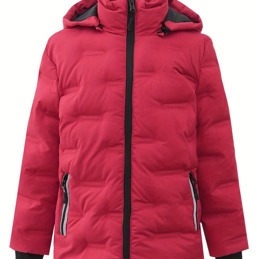 Kids Ski Jacket Winter Waterproof Removable Coat