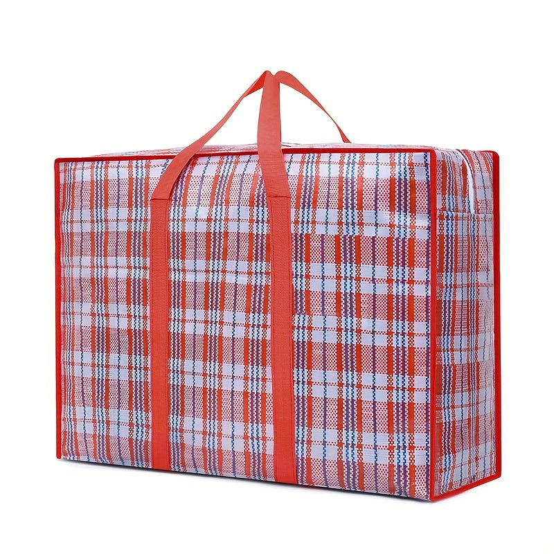 2pcs Waterproof Woven Bags Large Hand Held Packaging And Moving Bags