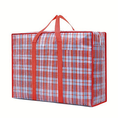 2pcs Waterproof Woven Bags Large Hand Held Packaging And Moving Bags